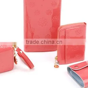 2015 Customized Fashion Design Exquisite Leather Women Wallet thumbnail-1