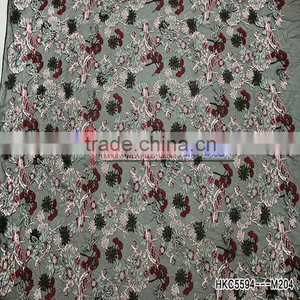 2016 Hot Selling Product High Quality Embroidery Latest Fashion Element Polyester Fabric thumbnail-5