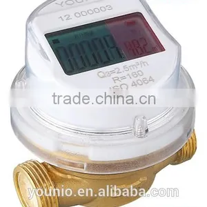 Younio Brass Body Class C Single Jet Digital Water Flow Meter thumbnail-1