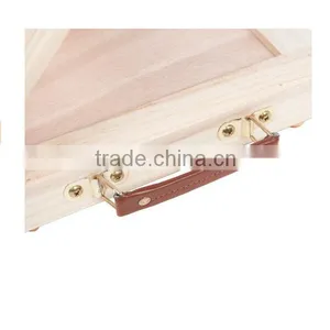 Unfinished Cheap Handmade Adjustable Pine Wooden Table Easel thumbnail-2