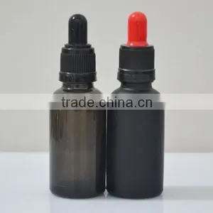 Matte Black Dropper Pipette/matte Black Dripper Bottle/matte Black Cosmetic Bottle Glass thumbnail-5