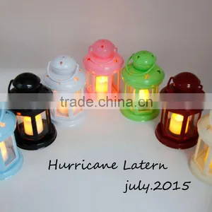 Promotion Poppas BS10 Classic ABS Plastic Cheap Colorful Hurricane Lantern Glass thumbnail-6