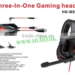 Newest Product Noise Cancelling Headphones for PS4/PS3/XBOX360/PC From China Factory thumbnail-1