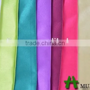 Shaoxing Mulinsen Textile Highly Soft Handfeeling 100% Polyester Dyed Satin Fabric Colour thumbnail-6