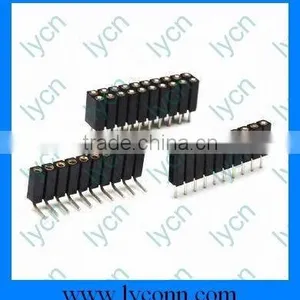 2.54mm SIP IC Socket Female Connector / Round Pin IC Socket thumbnail-1
