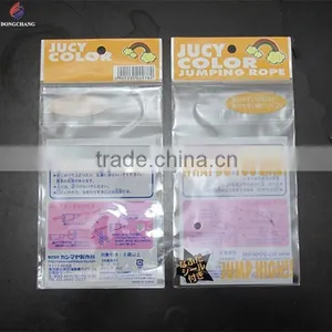 Custom Printed Resealable Self Seal Opp Packing Bag With Hanging Hole Header thumbnail-3
