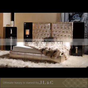 JB17-03 Nightstand in Bedroom From JL&C Luxury Home Furniture Latest Designs 2016 (China Supplier) thumbnail-2