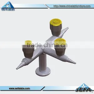 Laboratory Used 3 Way Brass Gas Valve Gas Fitting Lab Gas Cock Valves thumbnail-1