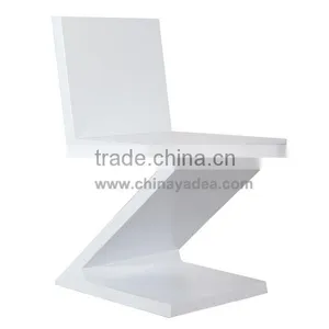 Wood Furniture Wooden Chairs Zig Zag Chair z Chair thumbnail-2