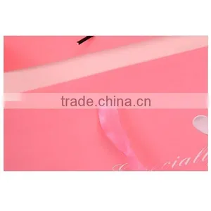 Colorful Ribbon Multiple Sizes Paper Bag For Gift thumbnail-2