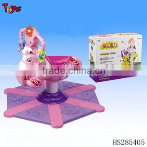 B/O Animal Ride on Car With Playground, Charger and Battery Children Swing Car thumbnail-1