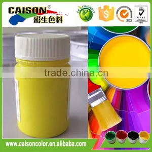 2kg Plastic Pot of Light Yellow Pigment Coating Colorant for Paints thumbnail-1