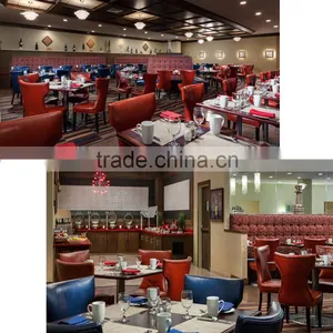 Restaurant Set Teak Wood Dining Table and Chair YR7027 thumbnail-2