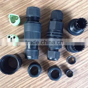 3 Pin Male Female Electrical Waterproof Wire Connector thumbnail-1