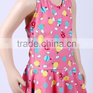 Cute Toddler Girls Monokini uv Kids Swimwear for Girls One Piece thumbnail-2