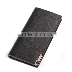 New Mens Leather Bifold Long Wallet Purse Clutch Handbag Credit Card Holder thumbnail-3