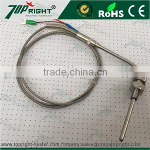 K Type Thermocouple Temperature Sensors for Exhaust Gas Temperature (EGT) With 1/8" NPT Adjustable Compression Fittings thumbnail-1