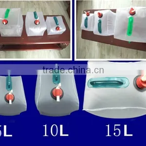 NatureHike 15L Portable Outdoor Camping Folding Bucket Water Bottle Water Bag Collapsible Container Car Mention Water Bag thumbnail-1