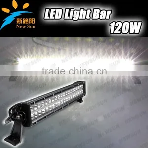 120w Auto Led Work Light Bar Double Row for Jeep Truck Atv Motor thumbnail-1