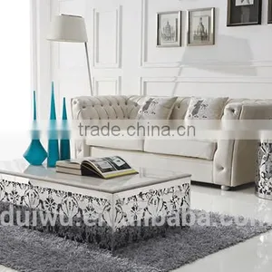China Cheap Living Room Slick High Gloss Black Side Table thumbnail-5