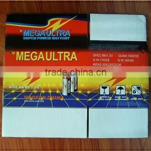 R6 SIZE AA UM-3 DRY BATTERY 100DOZ OUTER CARTON thumbnail-1