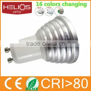 Good Quality Cheap Mr16 Gu10 E27 Remote Control 16 Color Rgb Led Bulb Light thumbnail-6