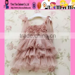 Elegant Baby Girls Party Wear Dress Good Material Baby Girls Party Wear Dress thumbnail-1