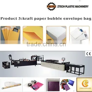 China CE Kraft Paper Bubble Envelope Machine thumbnail-1