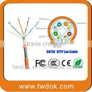 Manufacturing Cat7 Sftp Lan Cable With Shield Can thumbnail-1