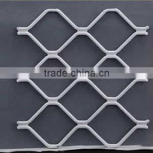 White Anti-theft Aluminium Window Grill 6mm thumbnail-1