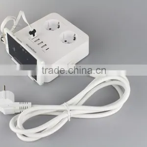 New Arrival CE VDE Approved 2 Schuko Type Charging Outlets With Phone Holder Suitable for Home/office thumbnail-5
