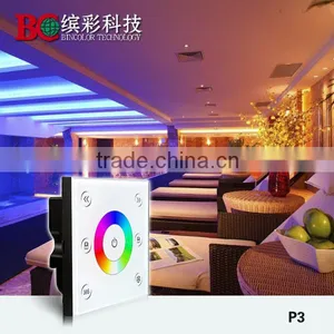Bincolor P3 LED RGB Touch Dimmer Wall Mounted Single-zone Rgb Controller thumbnail-4