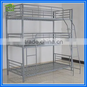 3 Person Bunk Bed,Bunk Bed for Three Persons,Triple Bunk Bed Used in Dormitory Apartment Bed thumbnail-1