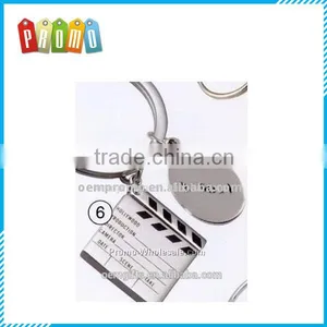 Silver Clapboard Keychain thumbnail-1