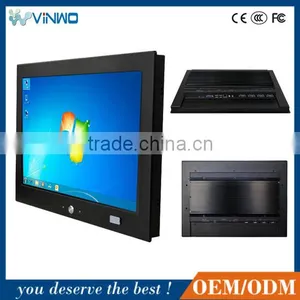 19'' Fanless 5*USB , 4*COM , 1*LAN Resistive Touch Industrial Panel PC Price thumbnail-1