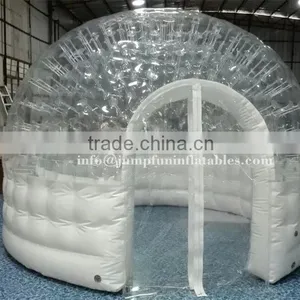 4m Dia Inflatable PVC Tent/Transparent Inflatable Dome/PVC Clear Bubble Tent Commercial thumbnail-1
