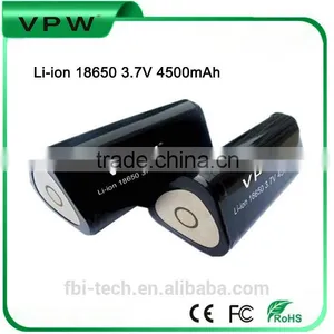 3.7V Lithium Ion 18650 Battery 4500mAh for Digital Product thumbnail-1
