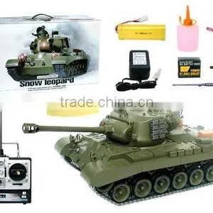 1:16 Rc Tank /1/16 M26 Pershing Snow Leopard Radio Controlled Tanks With Smoking and Sound thumbnail-1