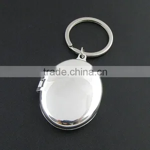 Custom Cheap Promotion Gift Metal Photo Frame Keychain Metal Keychain thumbnail-2