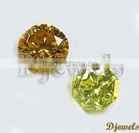 Natural Color Diamonds, Loose Diamonds, Natural Diamond, Certified Diamonds, Round Shape Diamond, Diamond Brilliant Cut thumbnail-1
