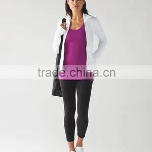 Custom Woman Yoga Gym Tank Top OEM Fabric Sublimation Sport Tank Top thumbnail-3