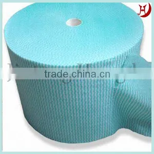 Soft and Comfortable Microfiber Cloth Spunlace Nonwoven Fabric for Wipes Tissue Hydrophilic thumbnail-4