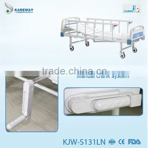 One Function Manual Adjustable Simple Flat Hospital Beds thumbnail-6