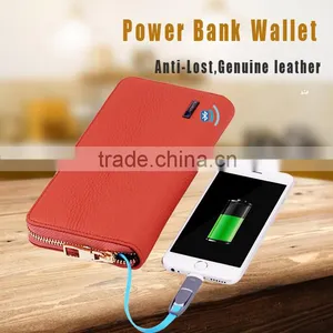 Security GPS Cute Fashion Young Girl Genuine Leather Money Clip Wallet thumbnail-1