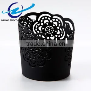 Coffee Mug Silicone Cup Sleeve With Beautiful Flower Shape thumbnail-1