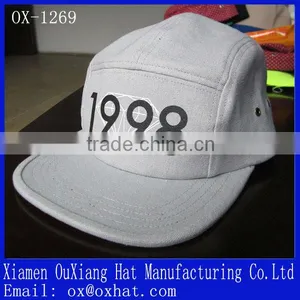 Custom Flat Brim 5 Panel Snapbacks Hats and Caps thumbnail-1