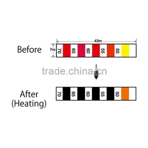 Reversible Temperature Indicator Label for Multiple Use (5 Level) thumbnail-1