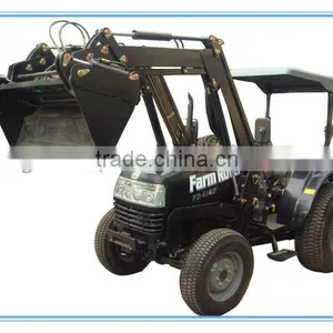 DQ554 55HP 4x4 Tractor With 4in1 Front End Loader thumbnail-1