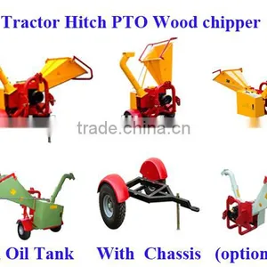 CE Approved 3-point Hydraulic Wood Chipper for Garden thumbnail-2