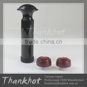 Pumpable Vacuum Stopper Bouchon Affordable Burgundy thumbnail-1